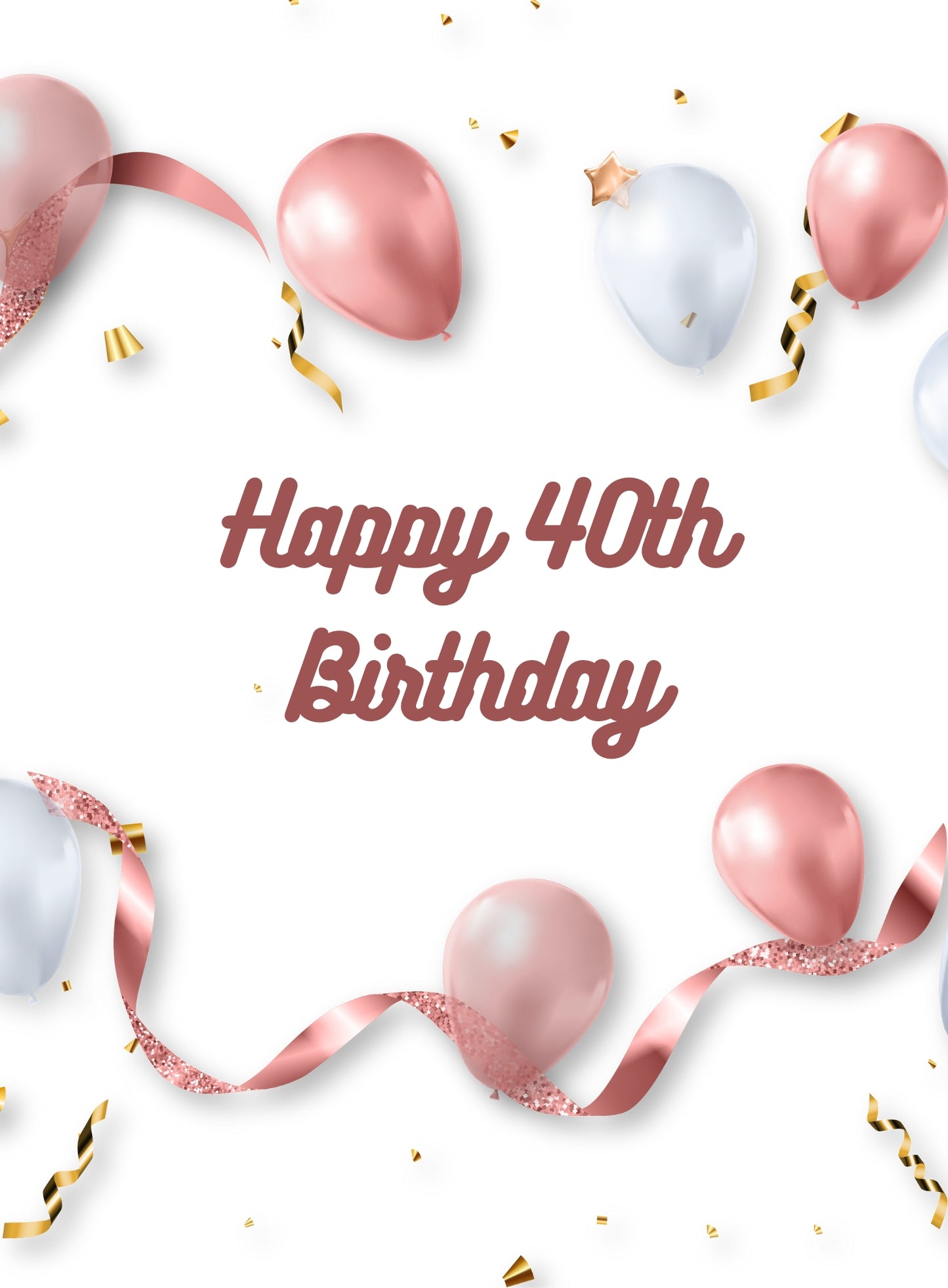 Happy 40th Birthday