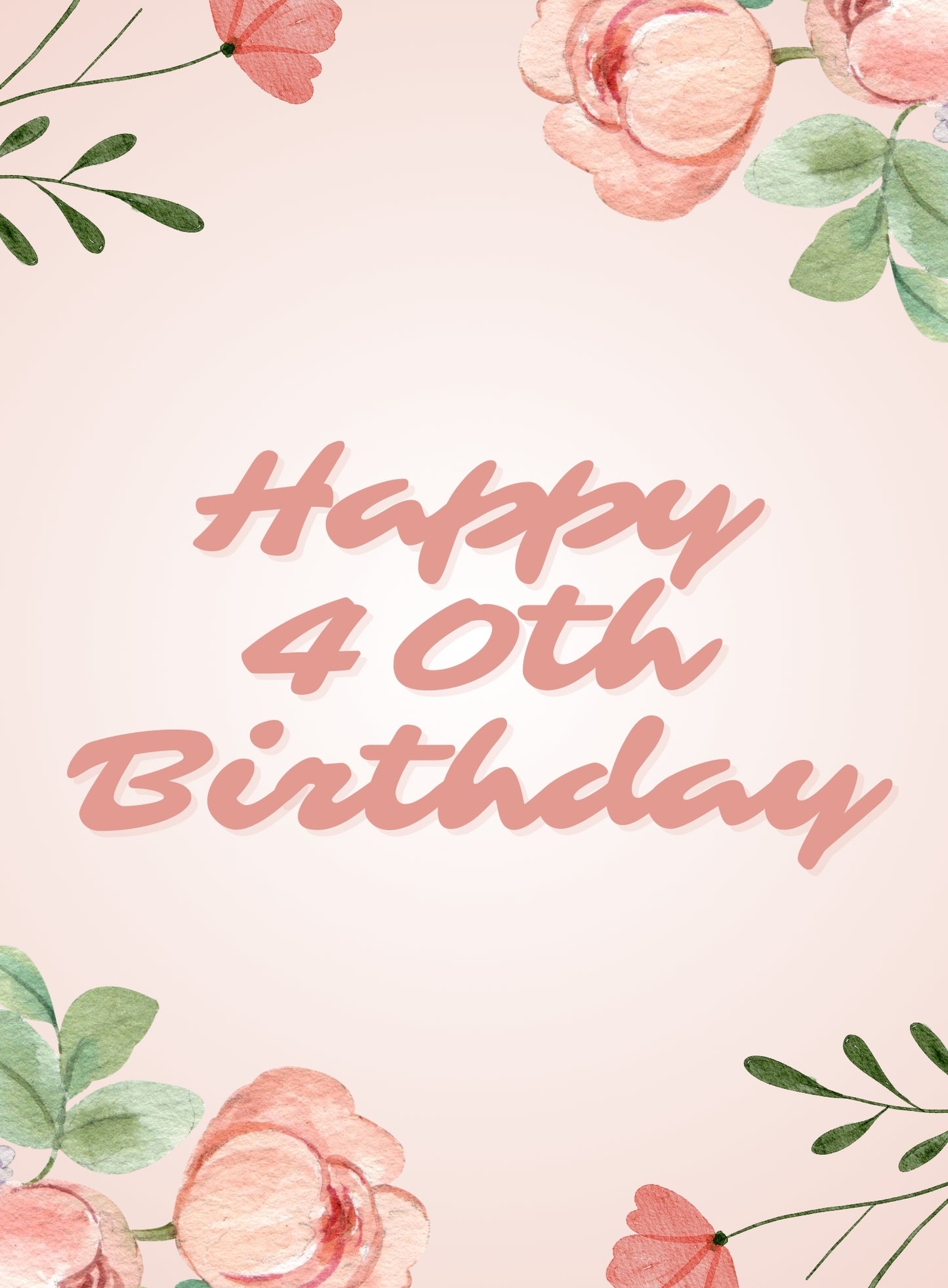 Happy 40th Birthday
