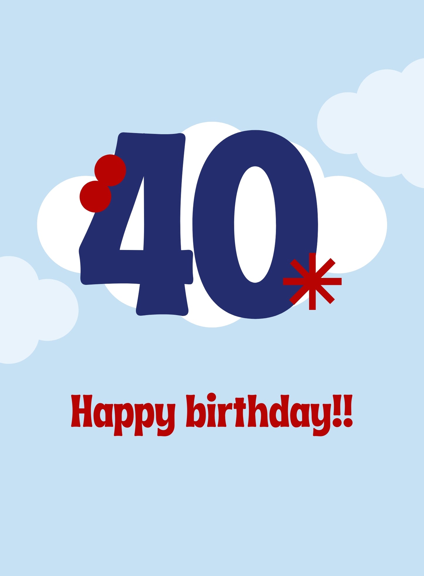 Happy 40th Birthday