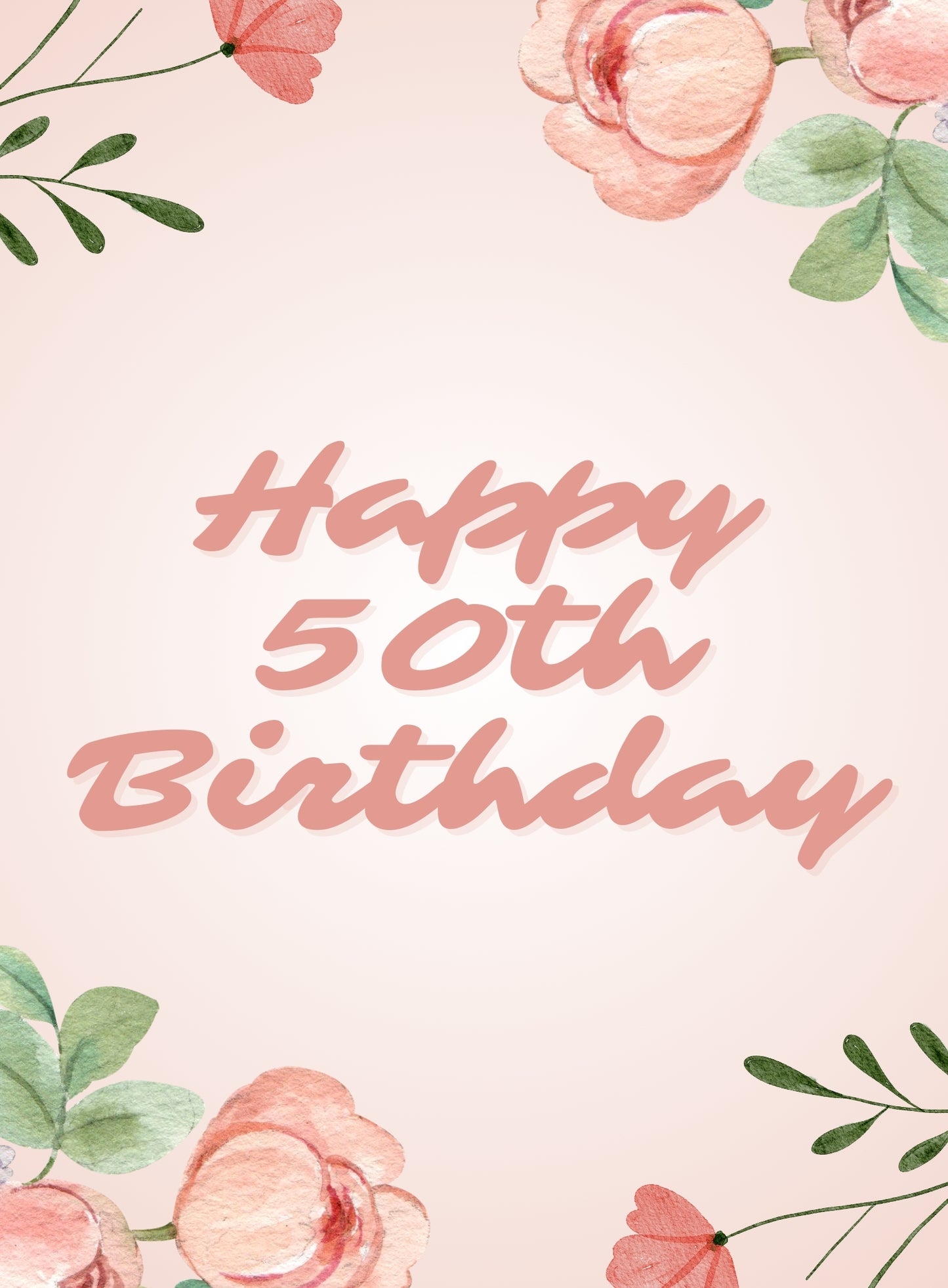 Happy 50th Birthday