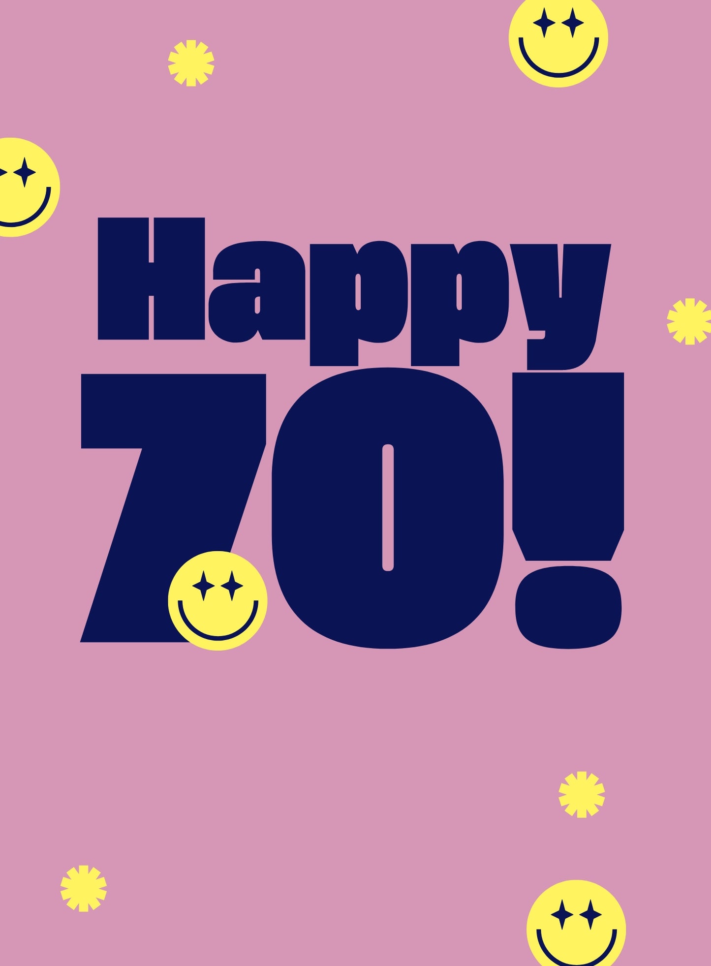 Happy 70th Birthday