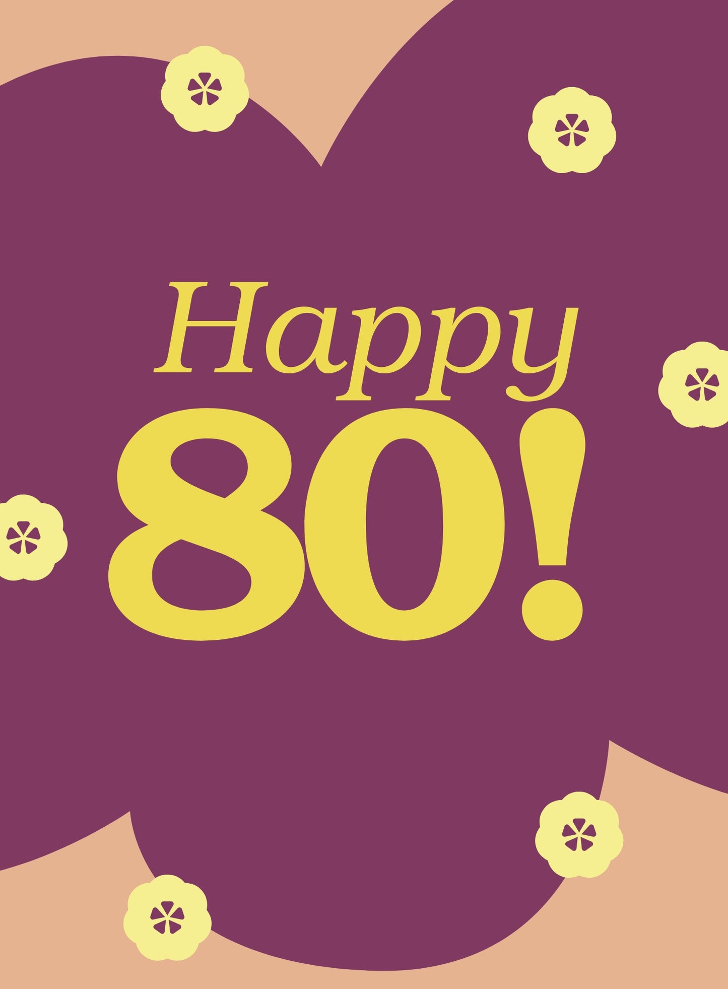 Happy 80th Birthday