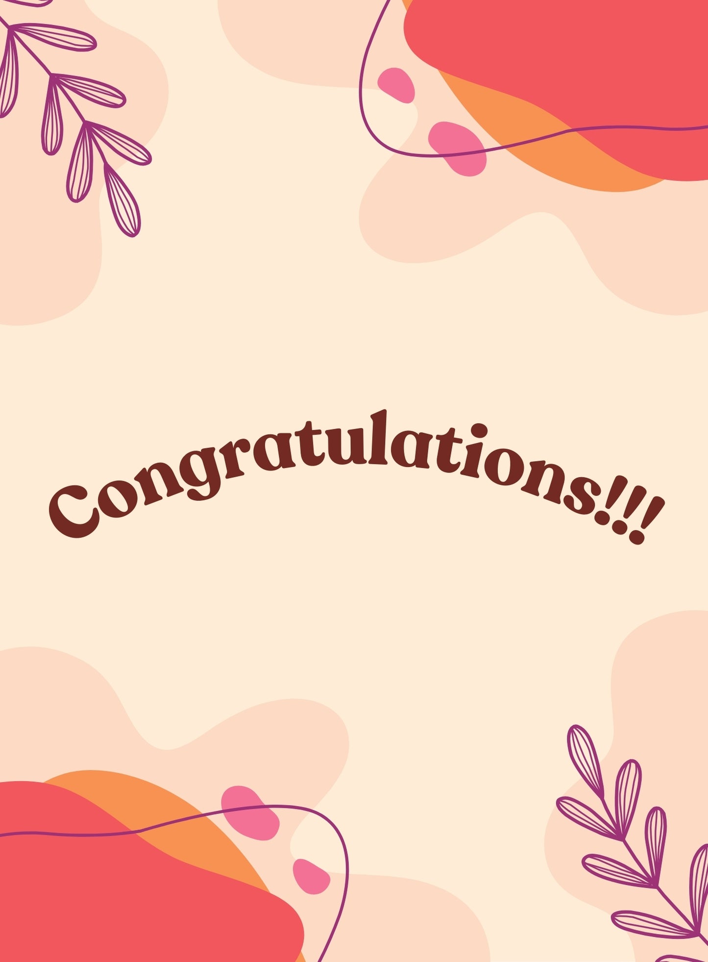 Congratulations