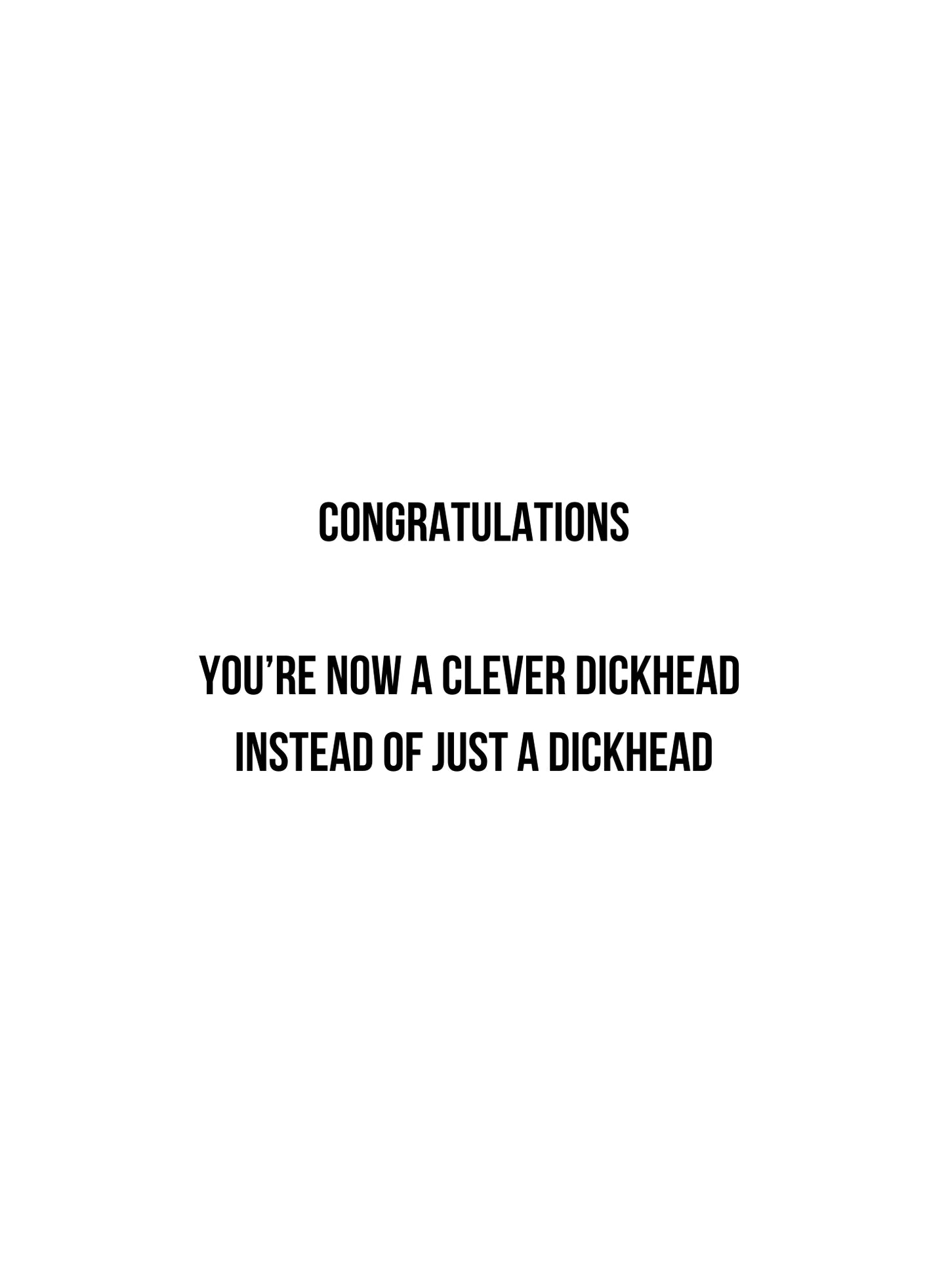 Congratulations