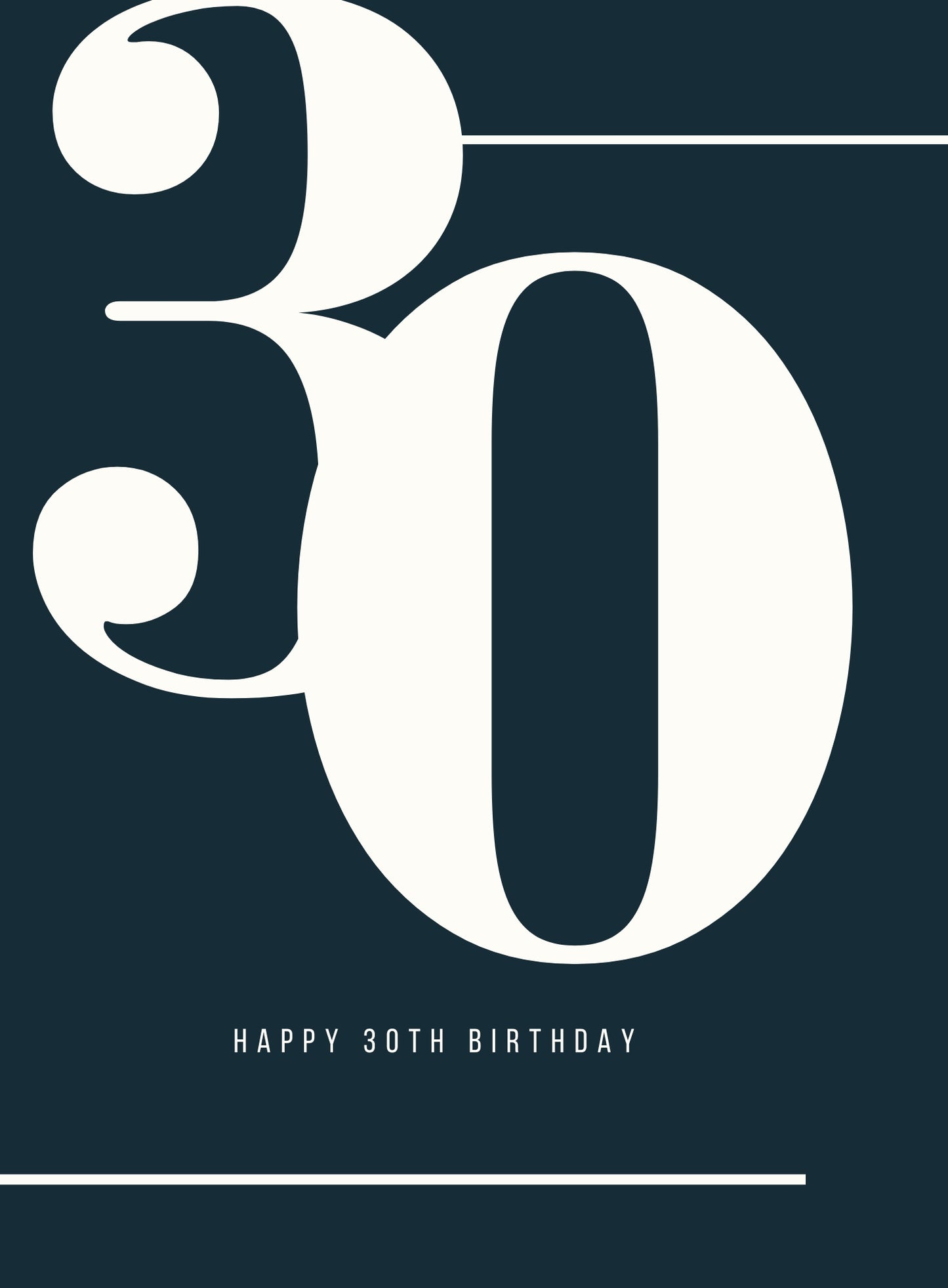 Happy 30th Birthday
