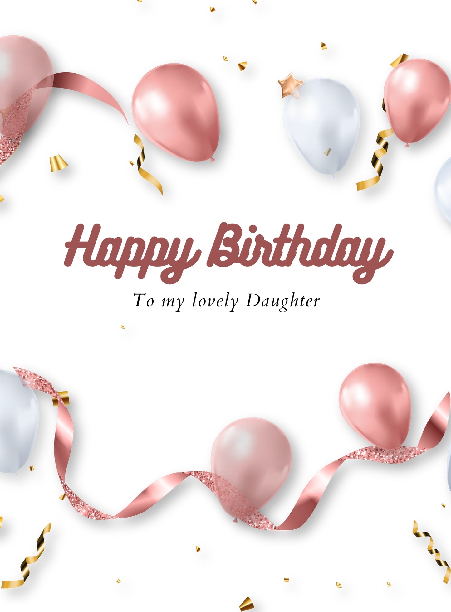 Happy Birthday Daughter