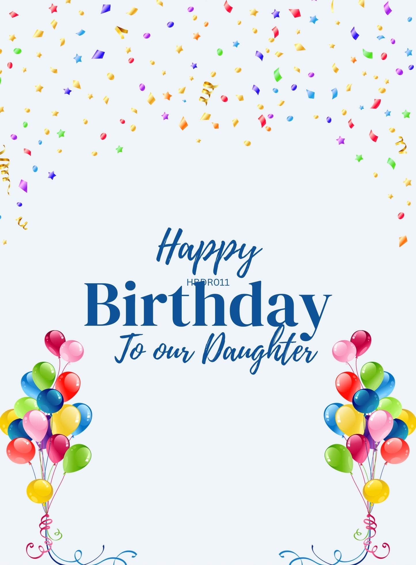 Happy Birthday Daughter
