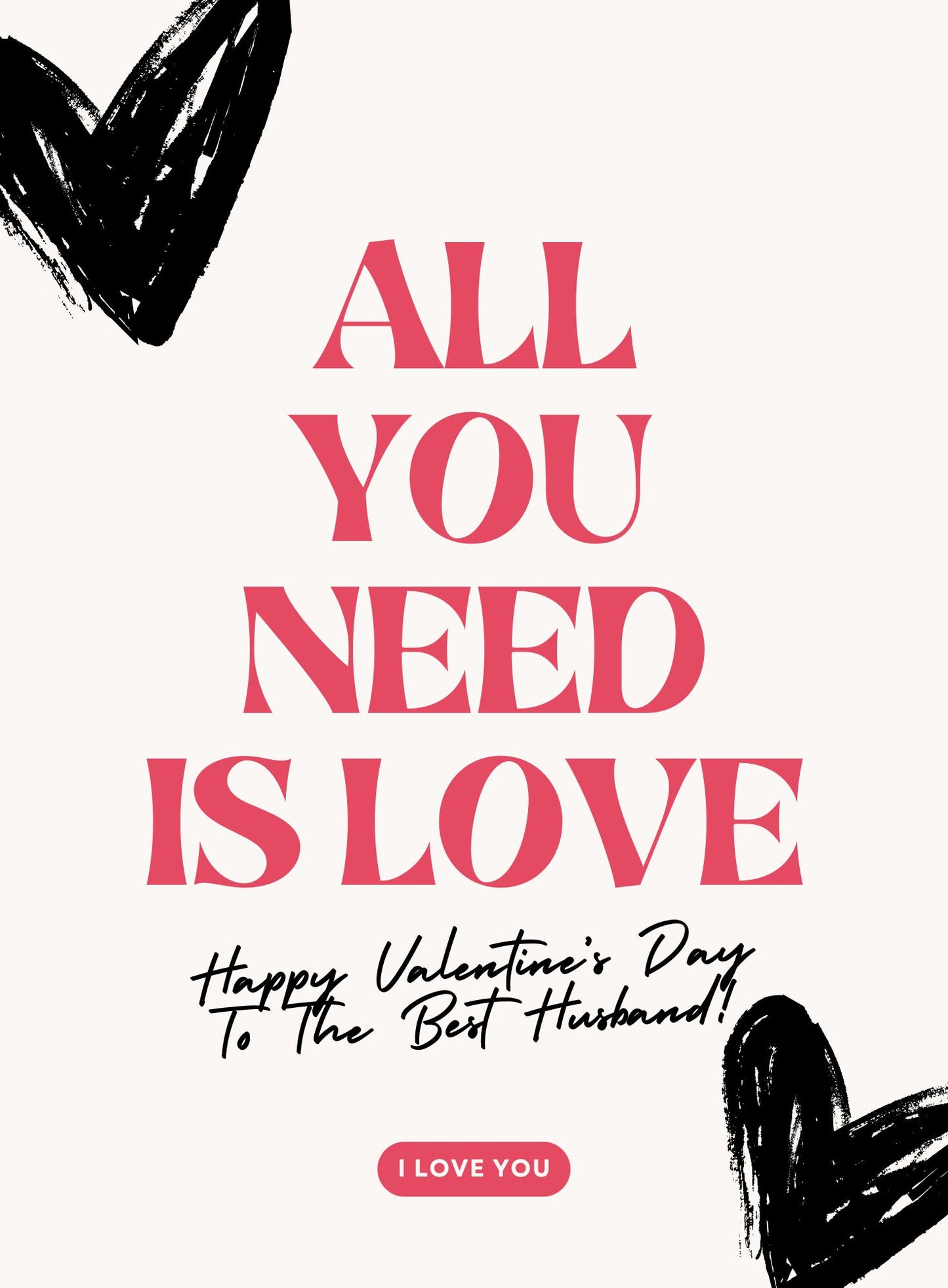 Happy Valentines Day Husband