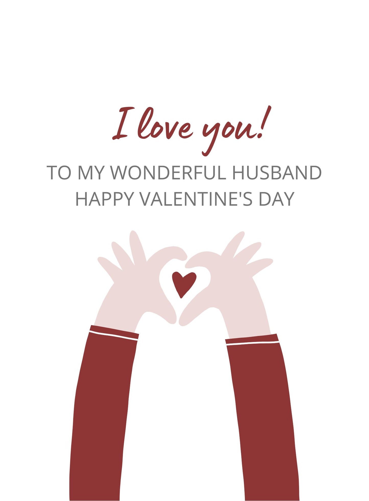 Happy Valentines Day Husband