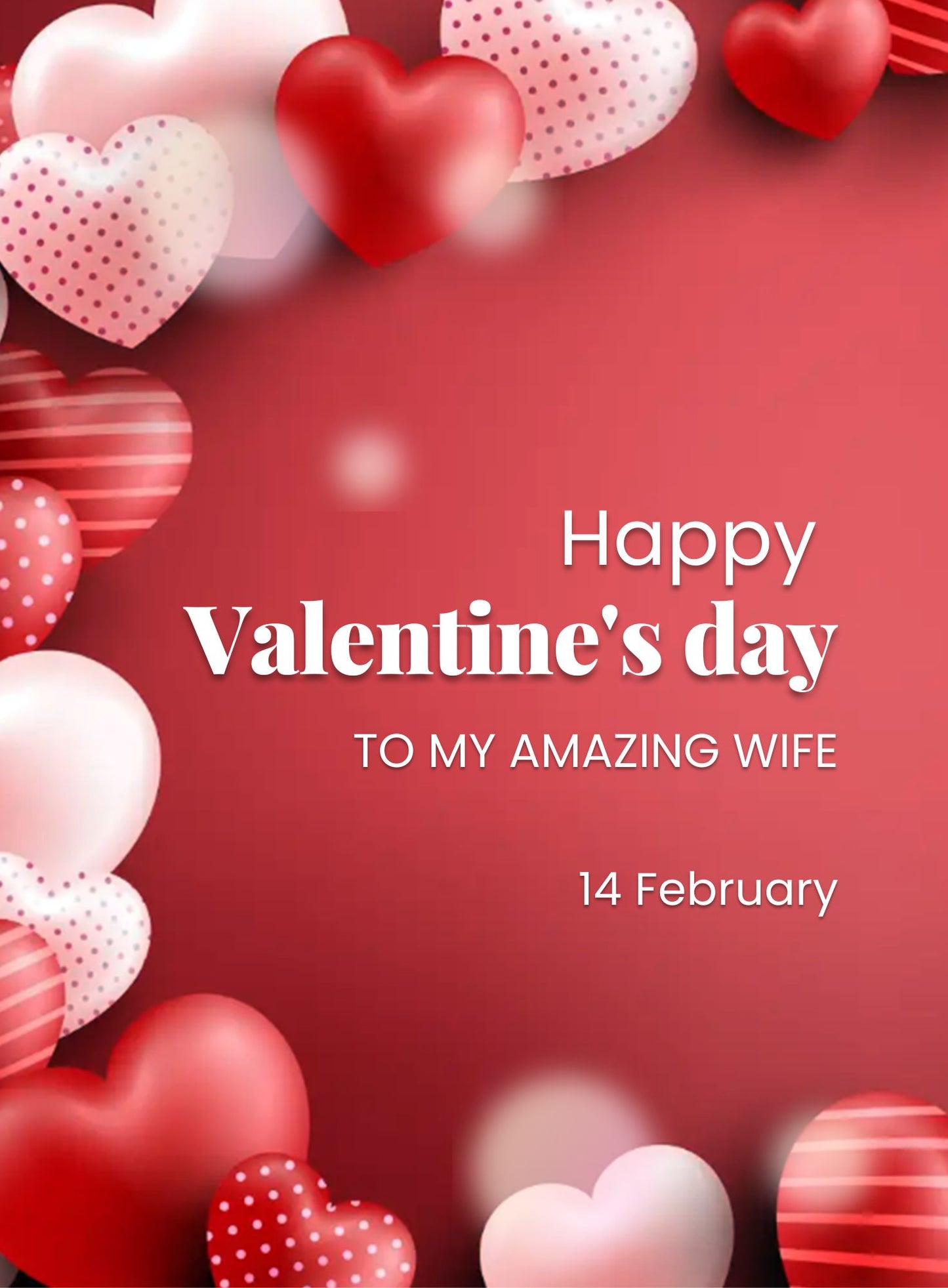 Happy Valentines Day Wife