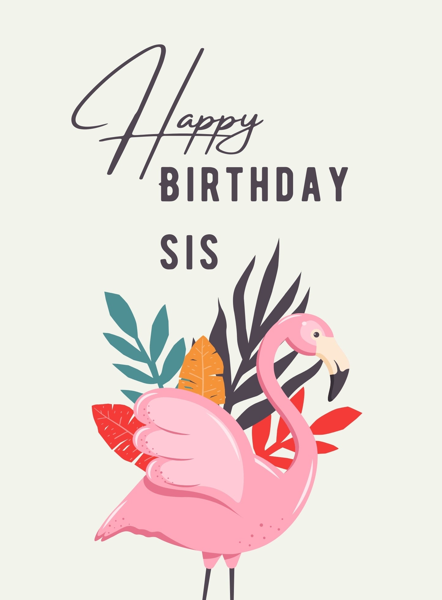 Happy Birthday Sister